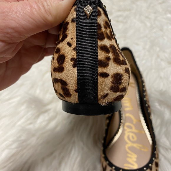 New Sam Edelman Real Fur Dyed Cow Hair  Size 6.5 - Picture 4 of 7